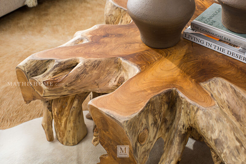 Natural Cypress Root Table image number 5