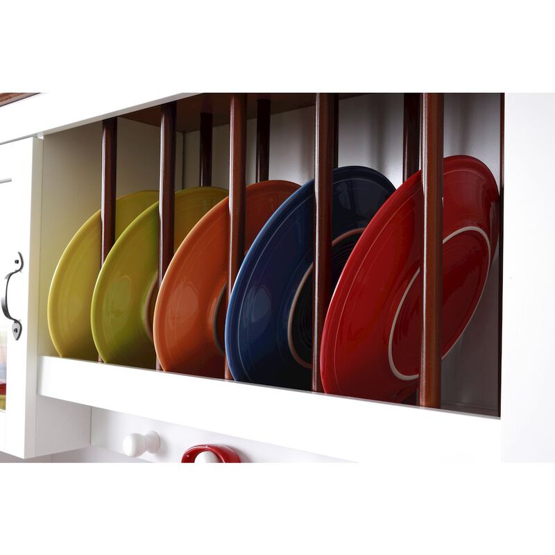 American Furniture Classics Countryside Sliding Barn Door Buffet and Hutch