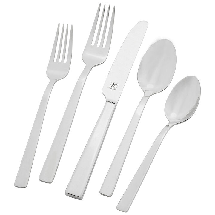 ZWILLING KING 45-PC DINNER FLATWARE SET, 18/10 STAINLESS STEEL (POLISHED)