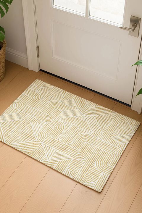 The Reserve TR14 Gold 30" x 46" Rug