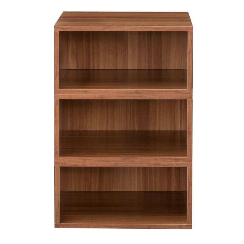 Niche Cubo Storage Set- 3 Half Size Cubes- Warm Cherry