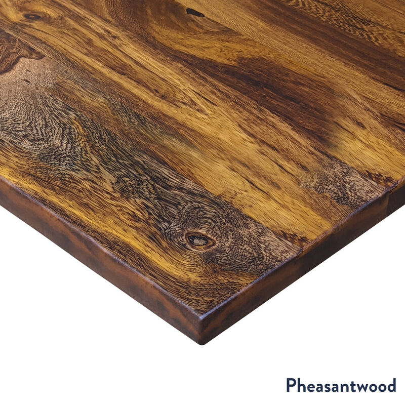 Desky Dual Mini Hardwood Sit Stand Desk image number 2