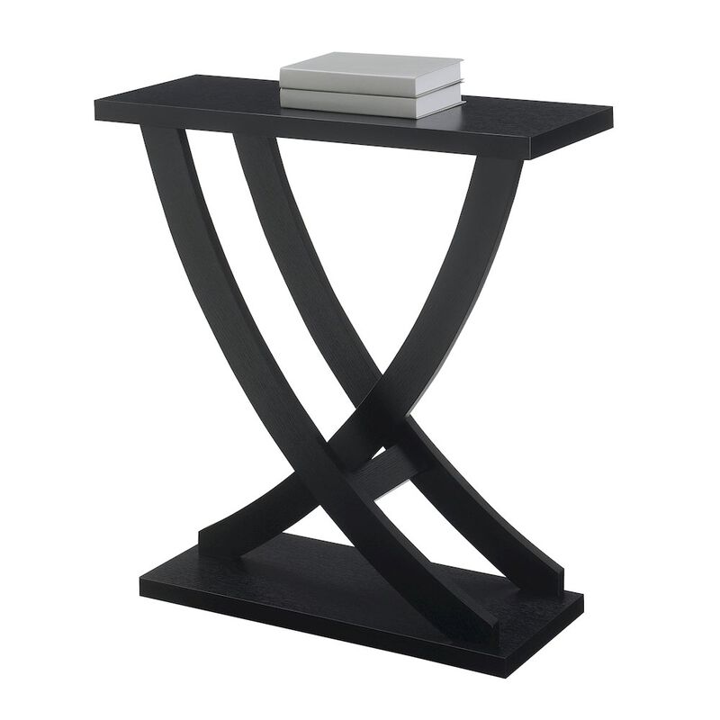 Convenience Concepts Newport Criss-Cross Console Table