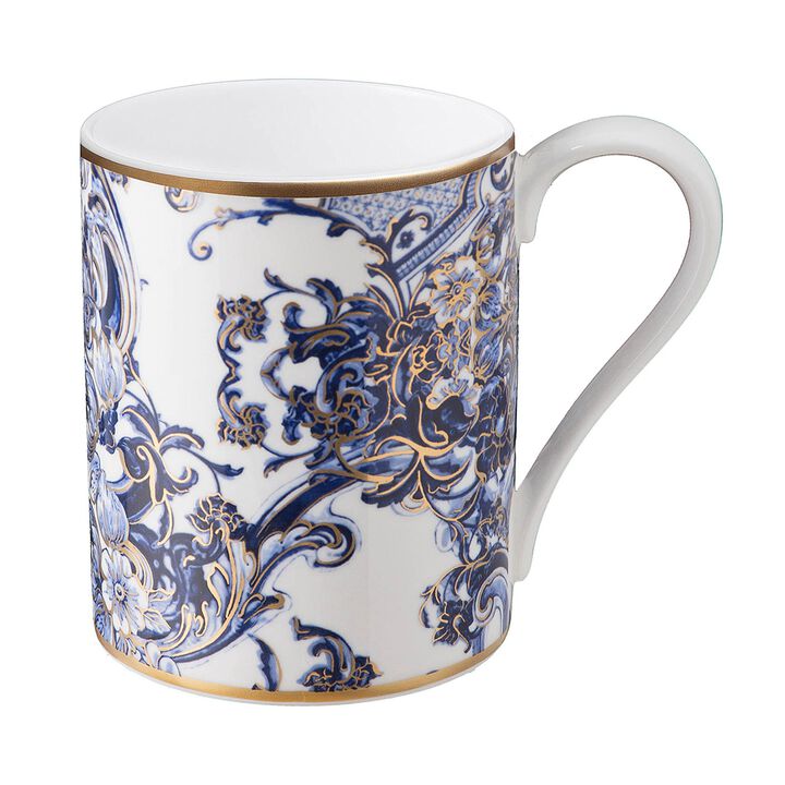 Mug Cup AZULEJOS in Luxury Box diam. 2.5", H 3.3", cap. 12.5 oz