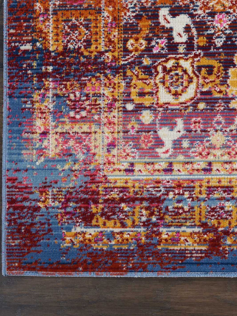 Vintage Kashan VKA03 Red/Multicolor 2' x 4' Rug