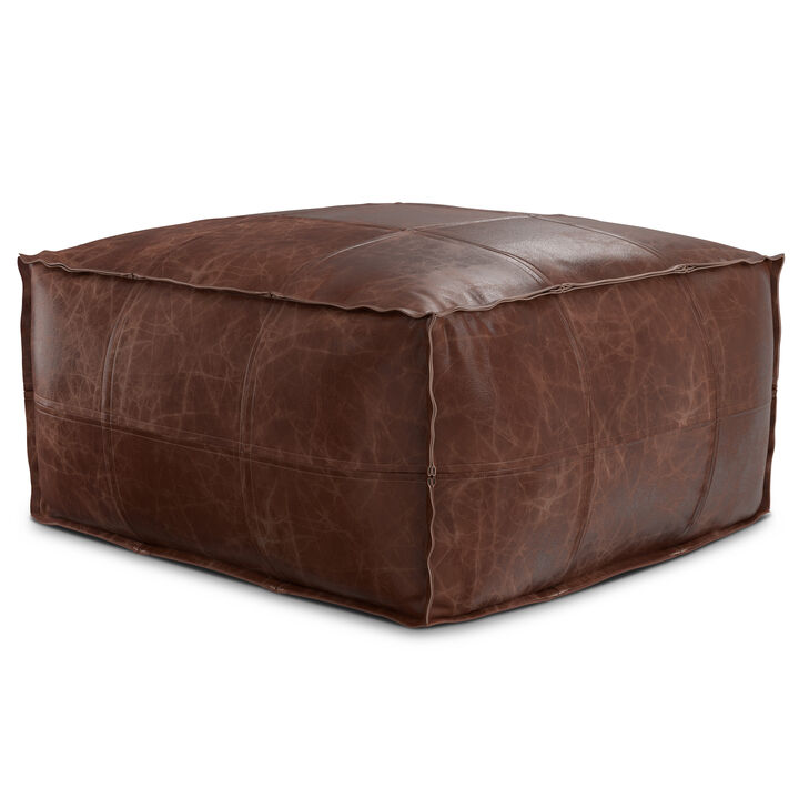 Simpli Home Sheffield Coffee table Pouf