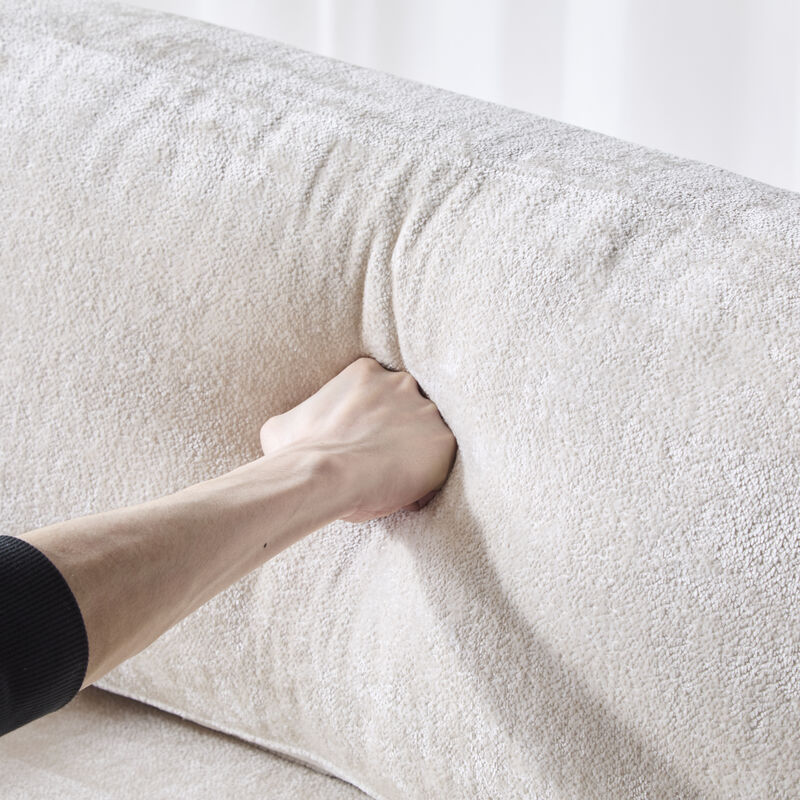 Christopher Knight Home Dorian 72" Rubberwood and Rattan 3-Seater Sofa with Cushion