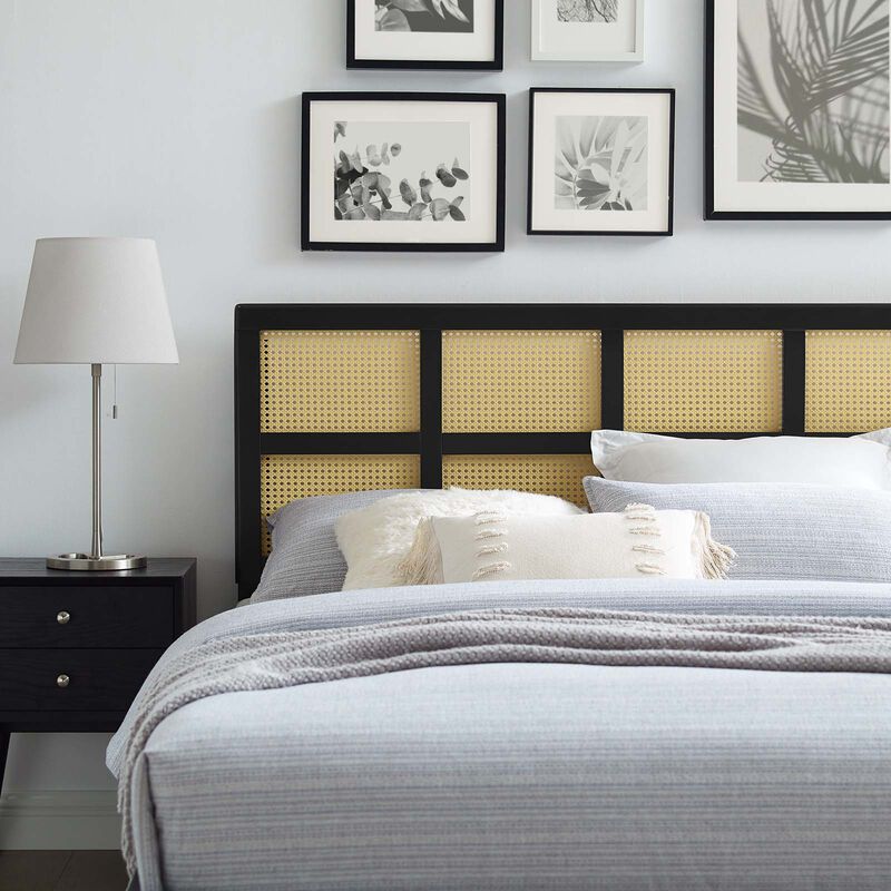 Modway - Luana Cane Queen Headboard image number 1