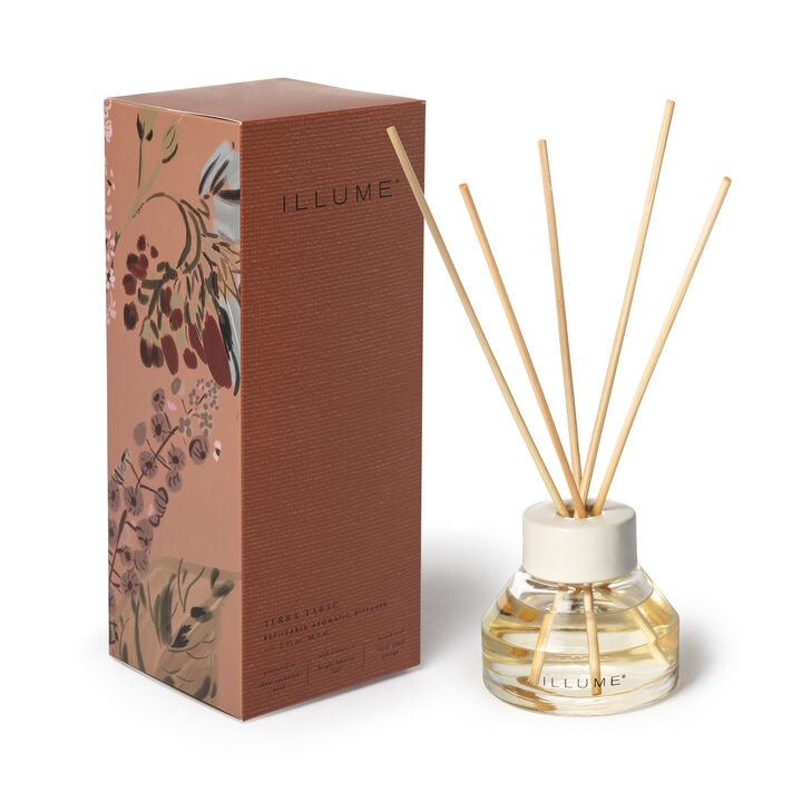 ILLUME Beautifully Done Driftwood Refillable Aromatic Diffuser