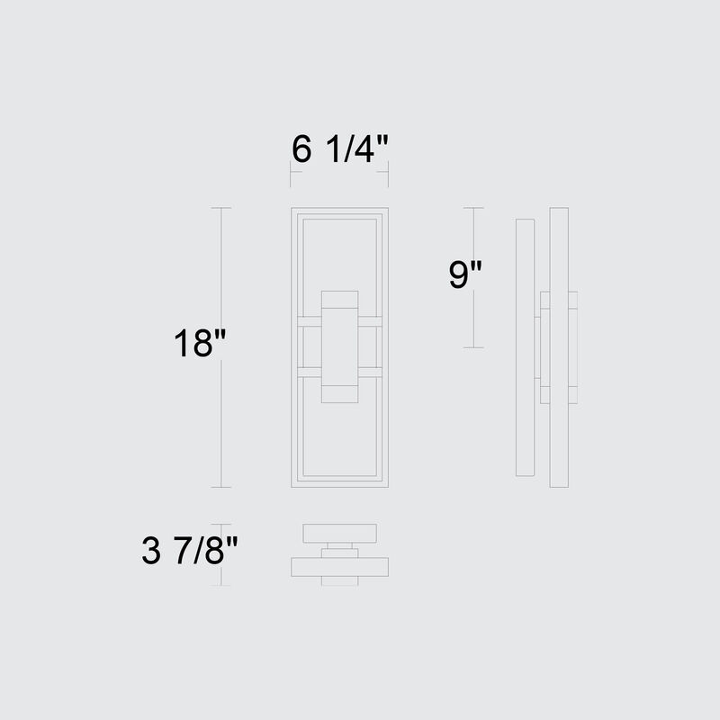 Mars 18 inch LED Wall Sconce image number 5