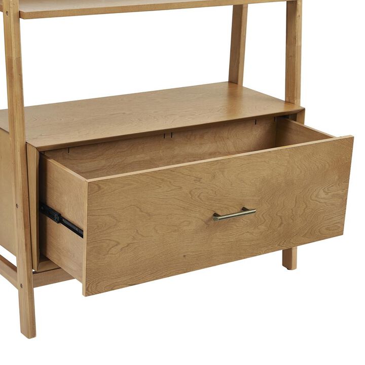 Crosley Furniture Landon Large Etagere Acorn