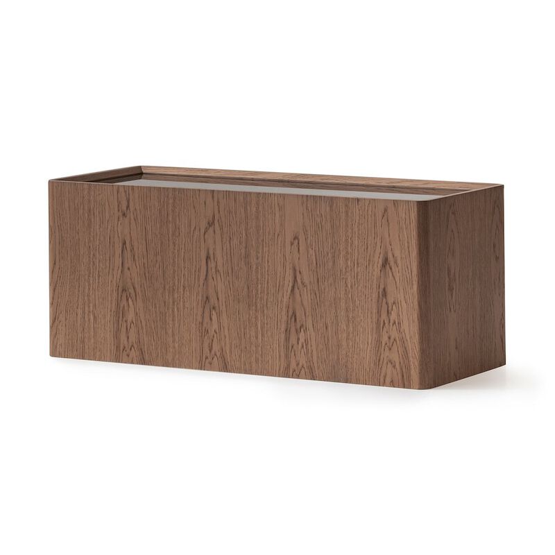 Bristol Point Sectional Table - Saddle Brown image number 0
