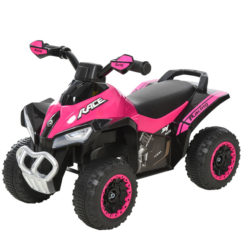 BreeBe NO Power Kids Ride On Push Car, Ride Racer, Foot-to-floor Sliding Car, Walking ATV Toy with Music, Lights image number 0