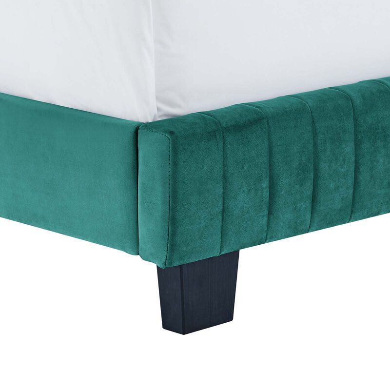 Modway - Celine Channel Tufted Performance Velvet King Bed image number 3