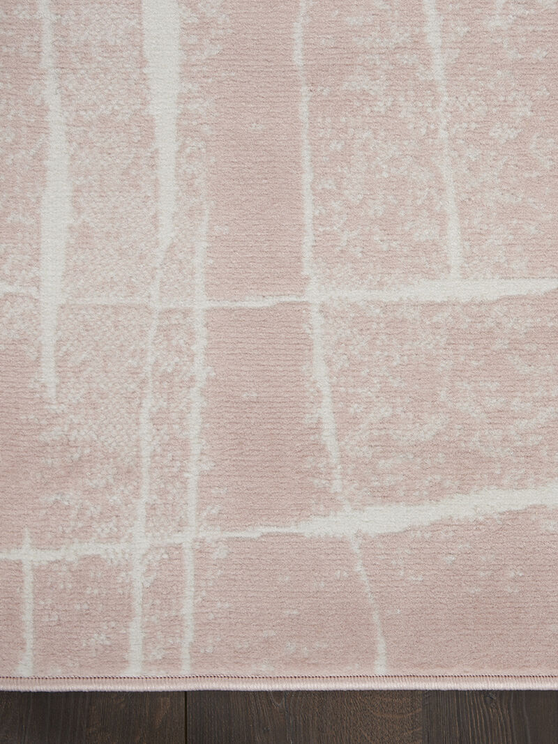 Whimsicle WHS09 Pink/Ivory 7' x 10' Rug image number 3