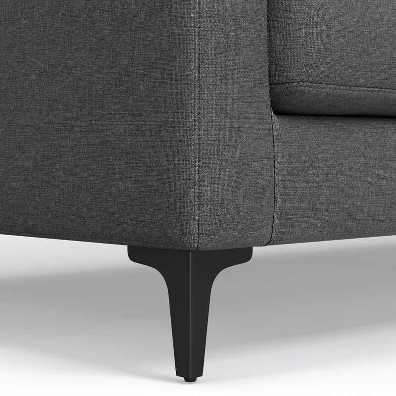 Ava 90-inch Sofa in Tightly Woven Performance Fabric