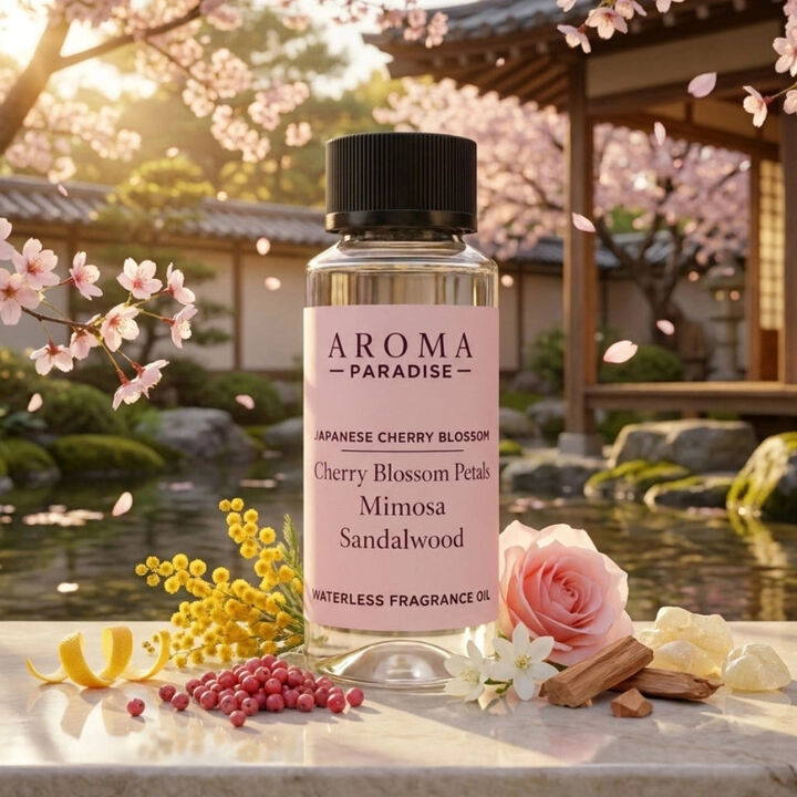 Japanese Cherry Blossom Waterless Fragrance Oil for Cold-Air Diffusers