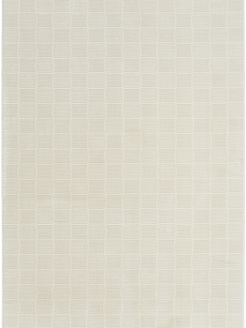 Eco Cycle ECY05 Ivory 6'6" x 9'2" Rug