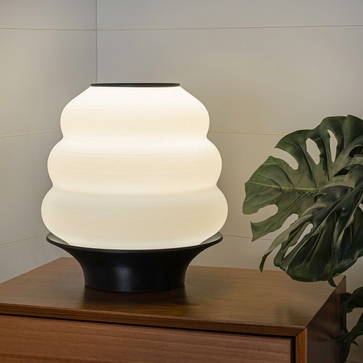 Honey Pot Minimalist Classic Plant-Based PLA 3D Printed Dimmable LED Table Lamp