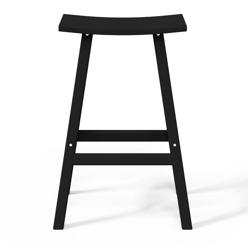 WestinTrends Westintrends 29" height Outdoor / Patio Saddle bar stool image number 3