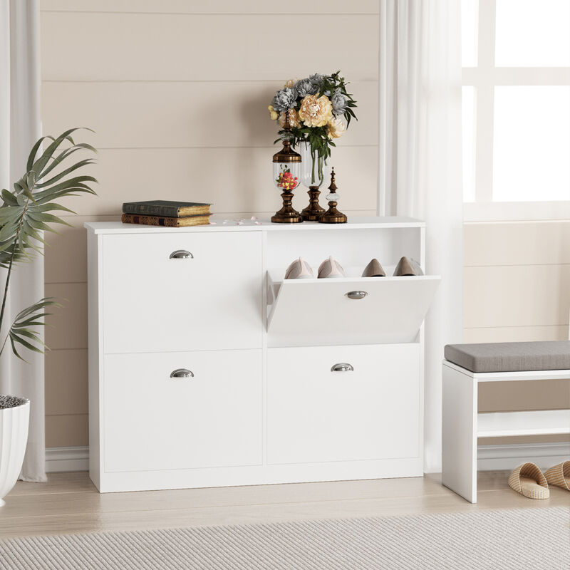 Thin Hidden Entryway Shoe Cabinet image number 3