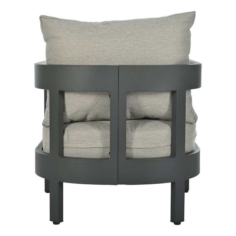 Merax Outdoor Sofa Chairs Coffee Table Seating Set