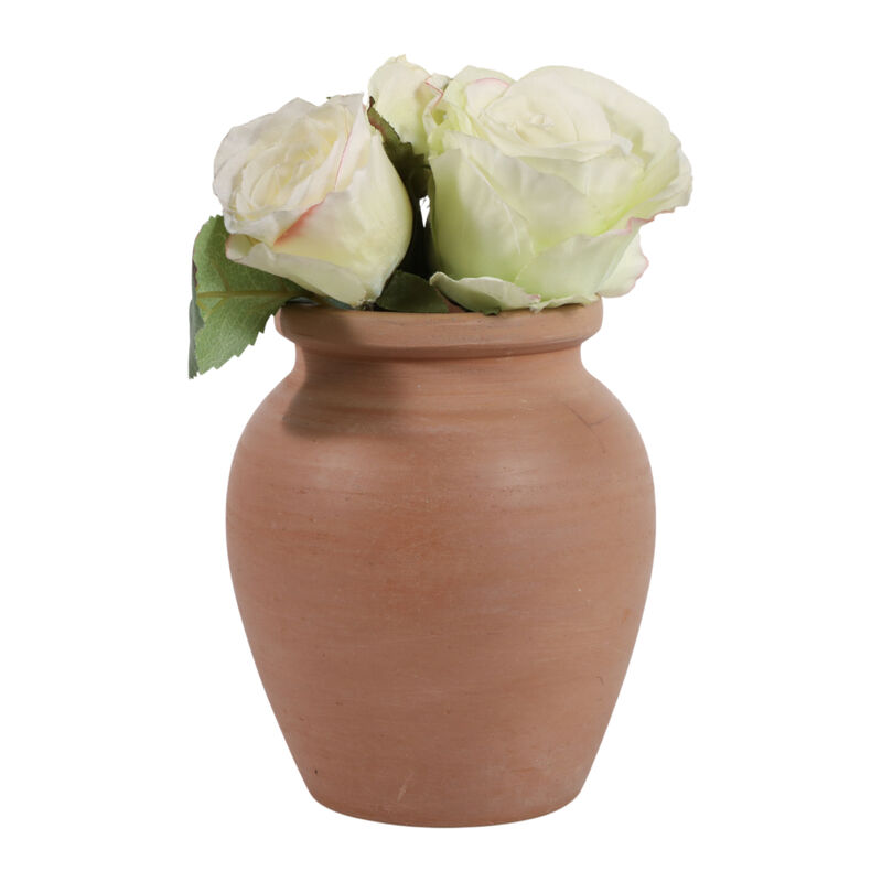 6x5" Terracotta Bud Vase, Natural image number 2