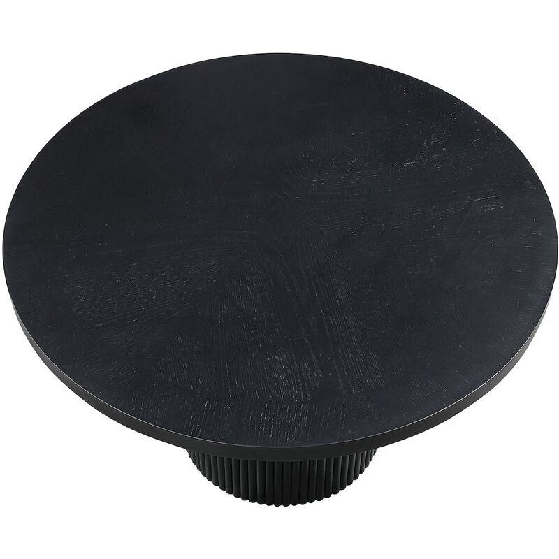 Meridian Furniture Belinda Black Oak Veneer Dining Table