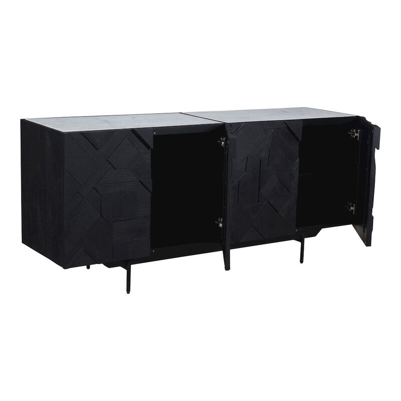 Moe's Home Collection Kattan Sideboard Black