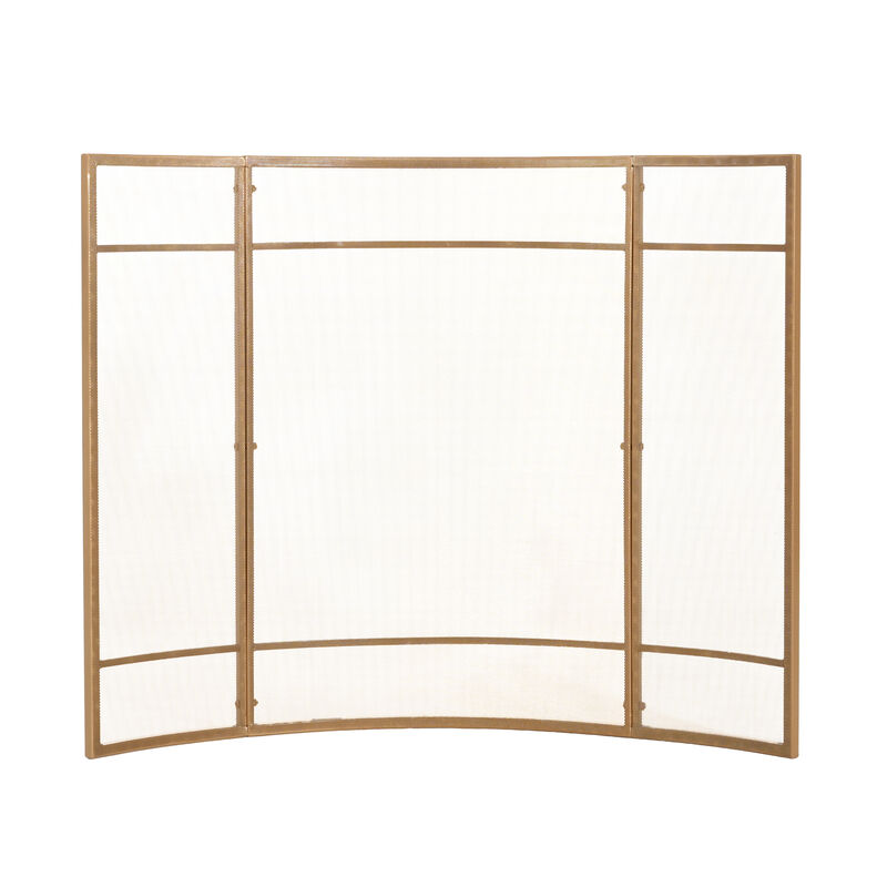 Christopher Knight Home Irina Modern Metal Single Panel Fireplace Screen image number 6