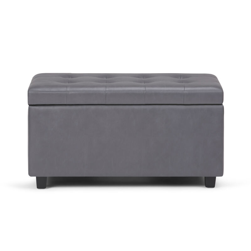 Simpli Home Cosmopolitan Storage Ottoman image number 2