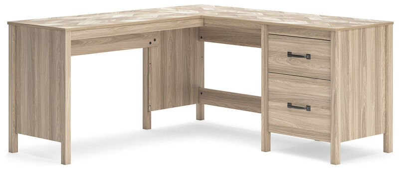 Battelle 60" Home Office Desk with Return image number 0