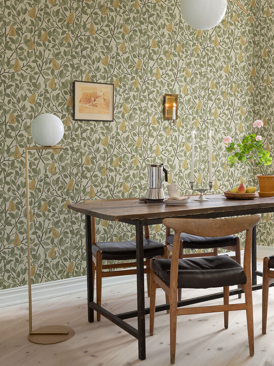 Pirum Yellow Pear Wallpaper