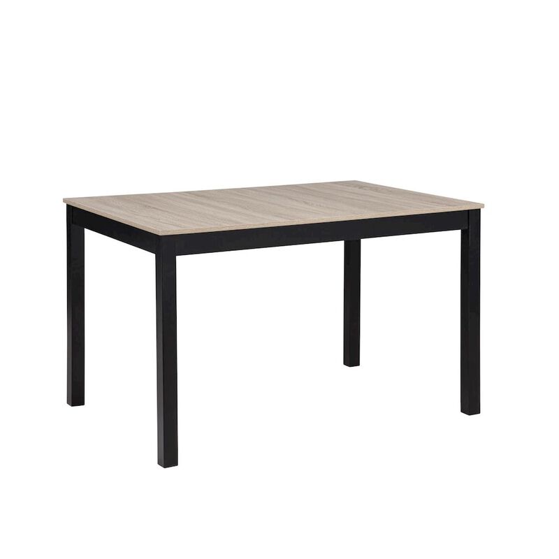 Yvonne Rectangle Dining Table, Natural Oak