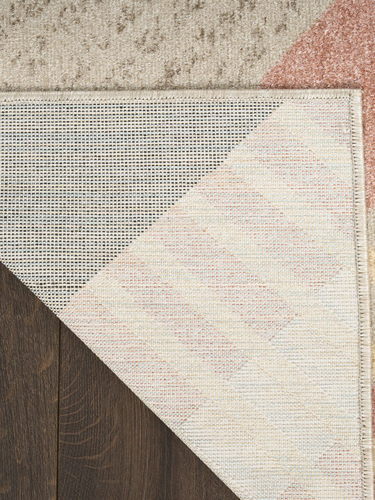 Washable Decor WSD10 Turquoise/Multicolor 9' x 12' Rug