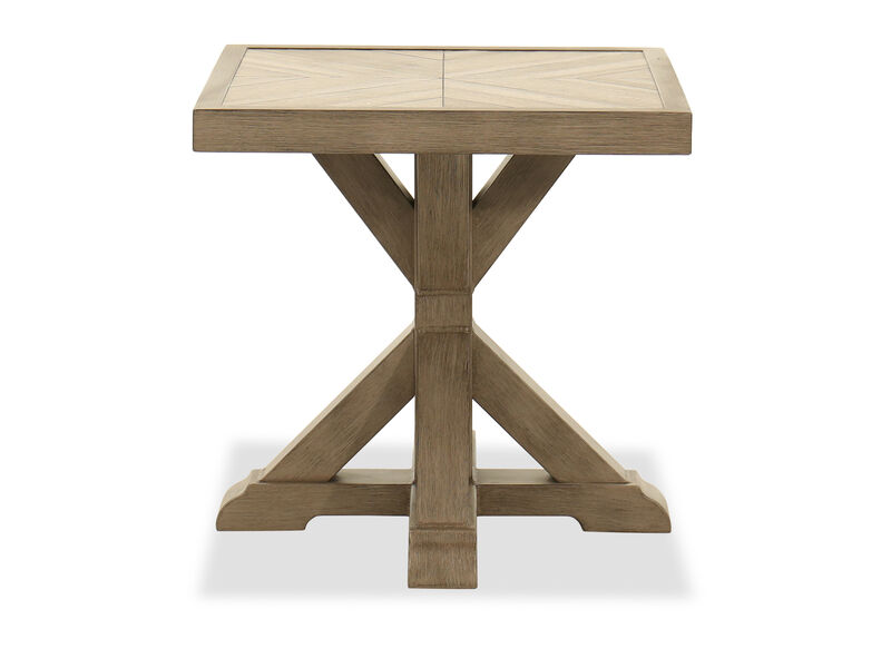 Beachcroft Beige Square End Table image number 2