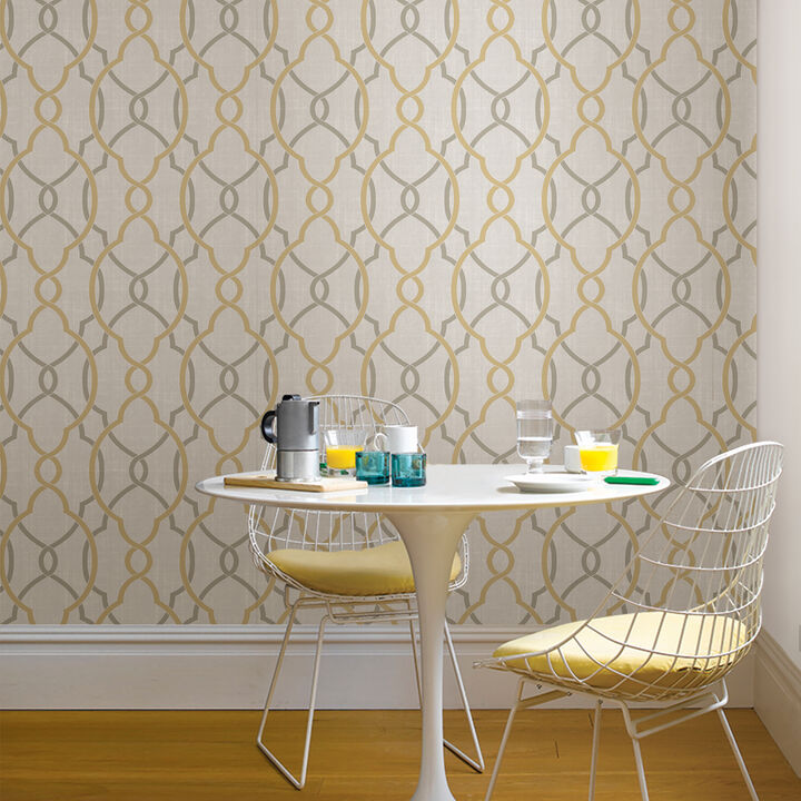 Taupe Sausalito Peel & Stick Wallpaper