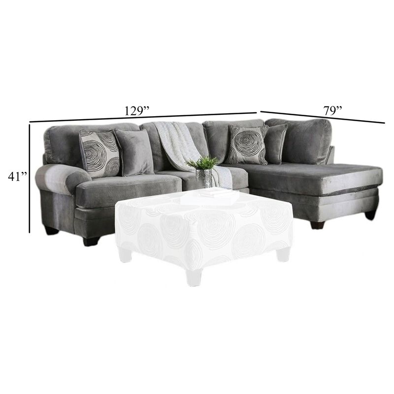 Bova Sectional Chaise Sofa image number 4