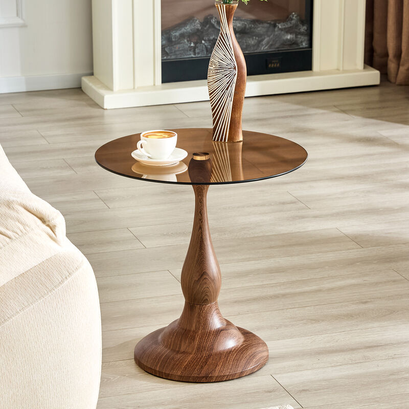 20" Metal Side Table image number 2