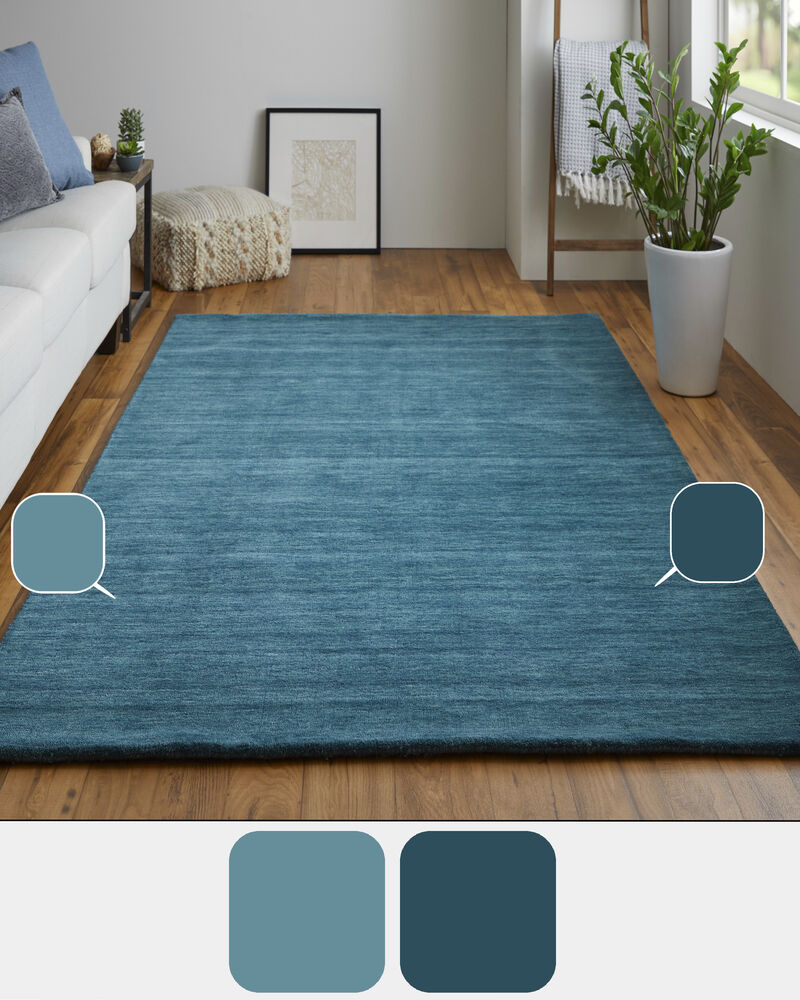 Luna 8049F Blue/Green 3'6" x 5'6" Rug