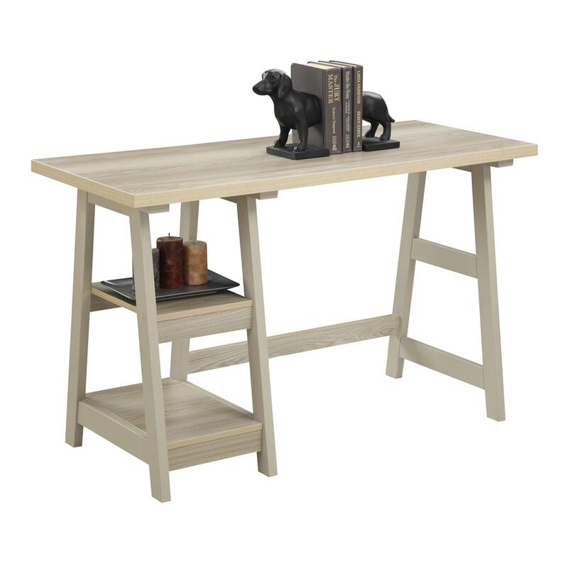 Convience Concept, Inc. Designs2Go Trestle Desk with Shelves