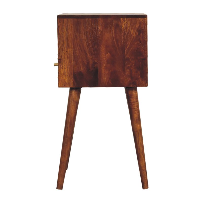 Eden Mini Solid Wood 1 Drawers  NightStand