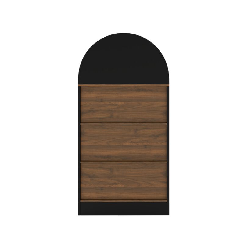 Jigfat Low‑Profile Arched Top 4‑Tier Open Bookcase image number 8
