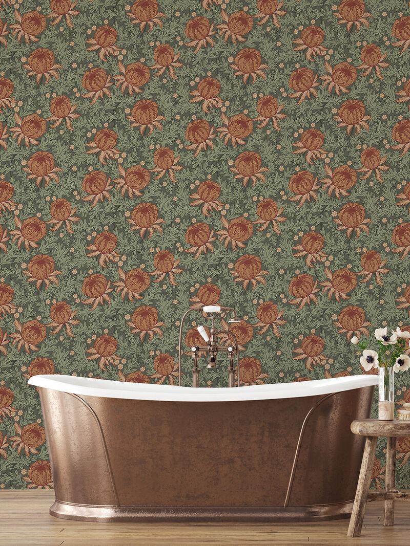 Arthur Green Thistle Wallpaper image number 2