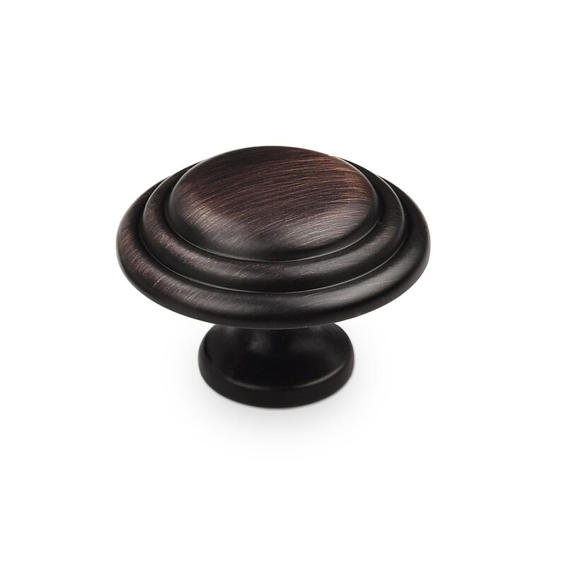 Gobrico 1-3/8"" Diameter Bi-Fold Cabinet Knobs Oil Rubbed Bronze Kitchen Pulls Handles for Bathroom and Bedroom Drawers Wardrobe