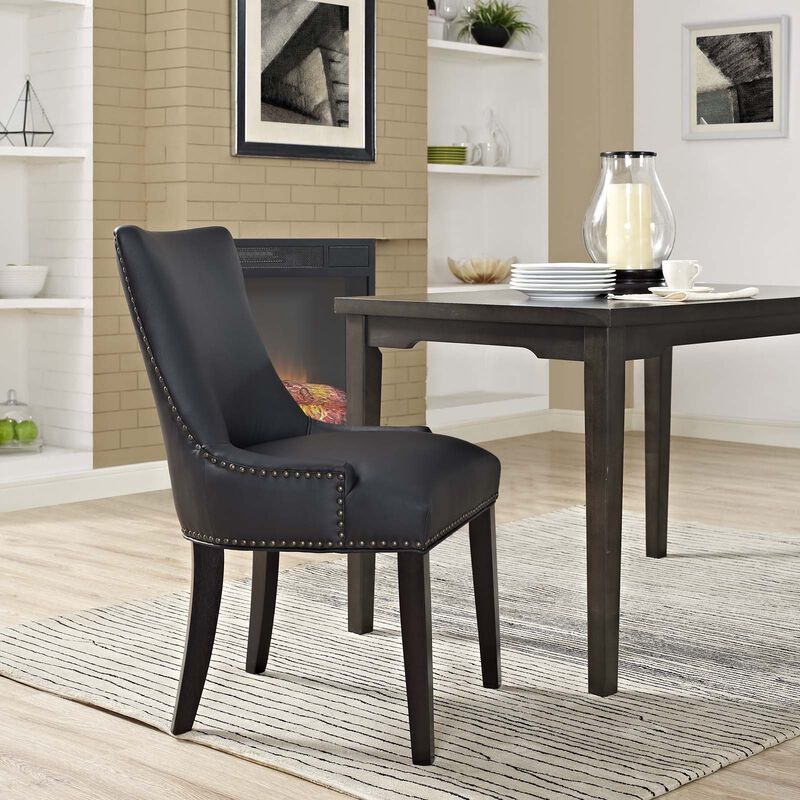 Marquis Vegan Leather Dining Chair image number 3