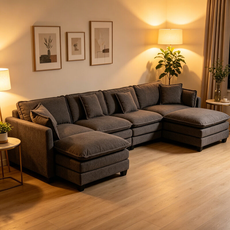 Pamcam 4 seat Sectional Sofa image number 1