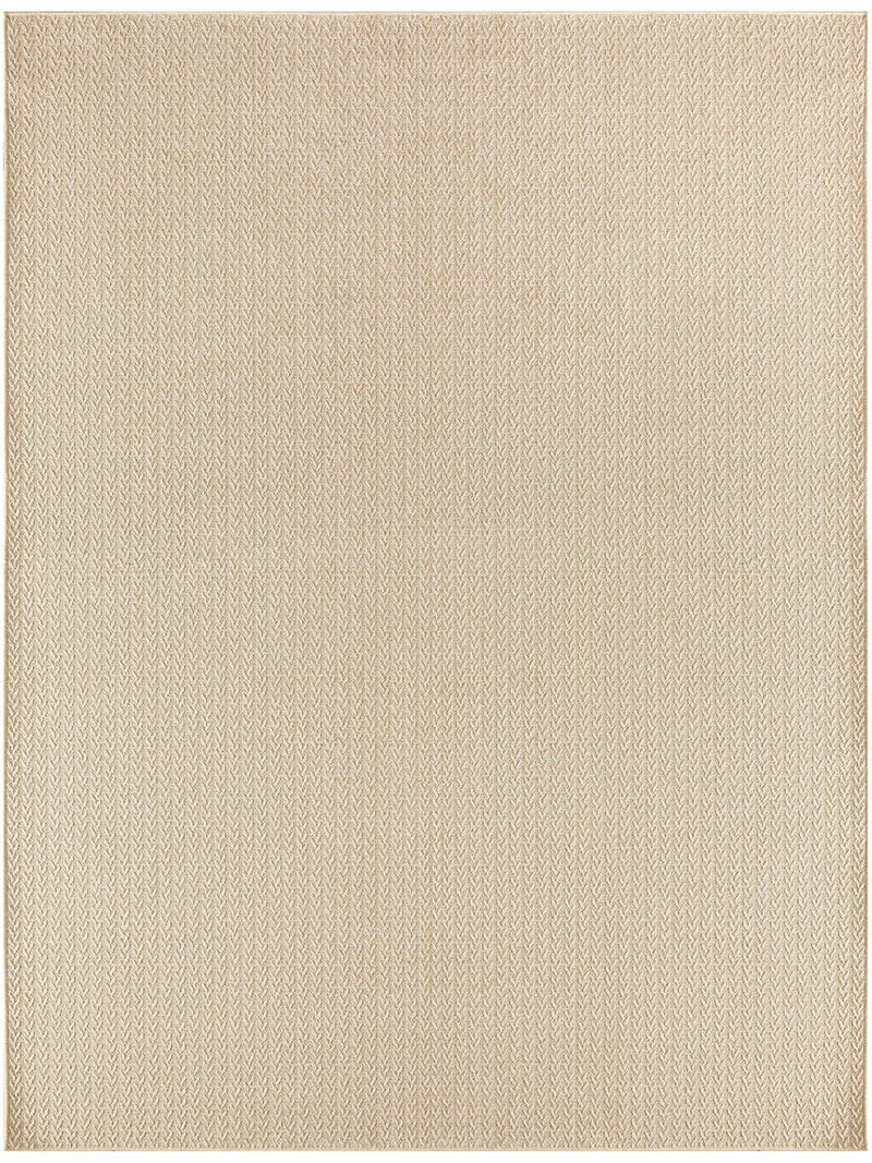 Tulum TLM02 Cream 10' x 14' Rug image number 0