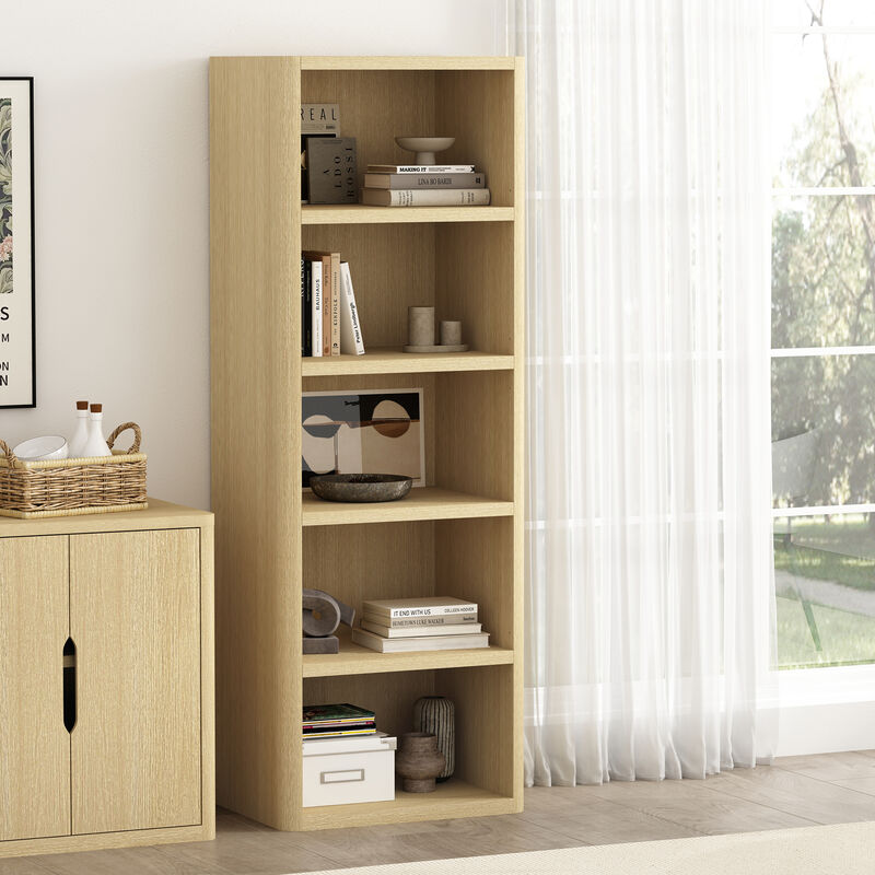 Rivington Neutral Open Bookcase
