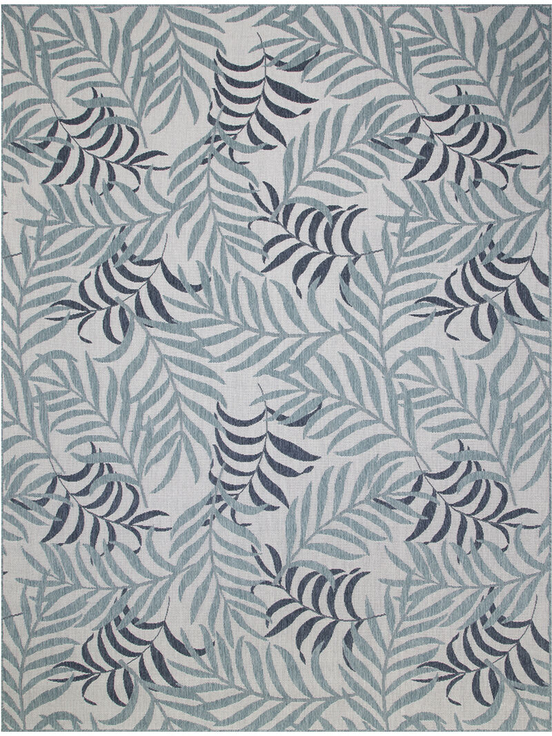 Garden Oasis GOA01 Blue 9' x 12' Rug